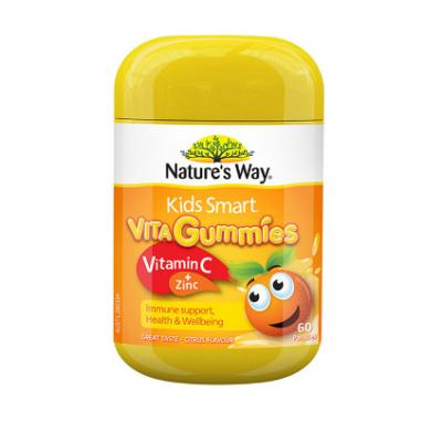 Nature's Way 佳思敏 维生素C+锌软糖 60粒