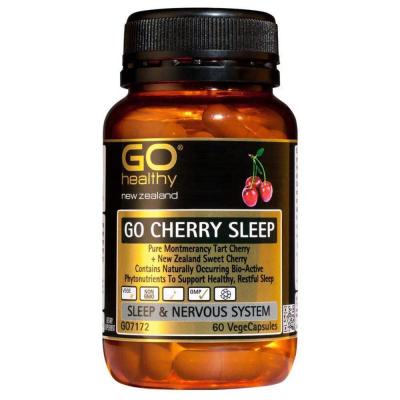GOHealthy高之源 樱桃睡眠片 呵护睡眠配方60粒