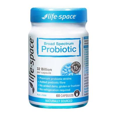 LifeSpace 300亿活菌成人专用调节肠道益生菌 60...