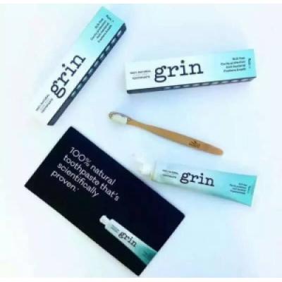 Grin新西兰 高端顶级牙膏 天然麦卢卡茶树油蜂胶牙膏 10...