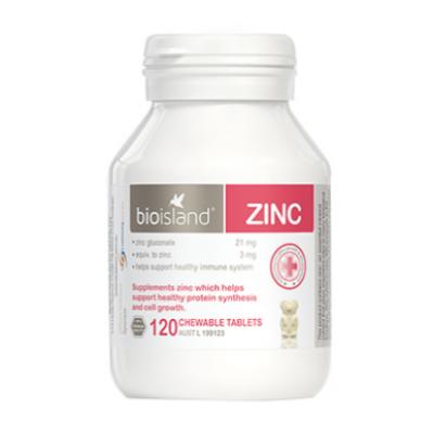 Bioisland 婴幼儿补锌片 儿童锌片 120粒