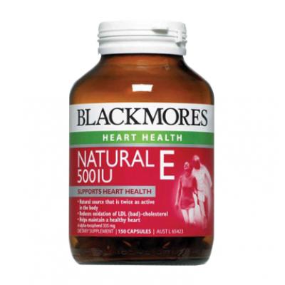 Blackmores澳佳宝 天然维生素E胶囊500IU 150粒