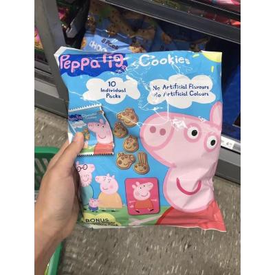 4盒包邮 小猪佩奇peppa pig的小饼干200g酥脆可口