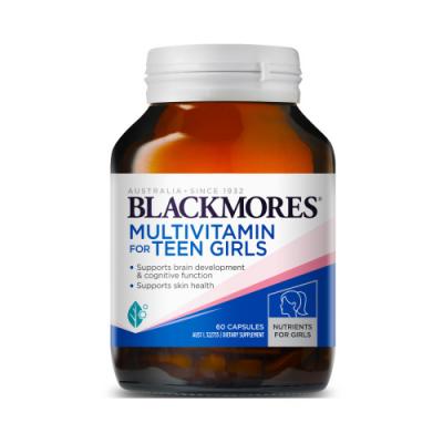 Blackmores 澳佳宝 青少年维生素 复合营养片女孩配...