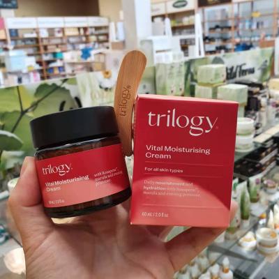 trilogy趣乐活 玫瑰果油保湿面霜 60ml 密集滋润淡...