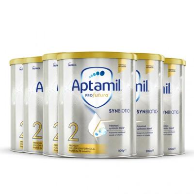 包邮~Aptamil爱他美 白金/铂金 2段 二段 900g...