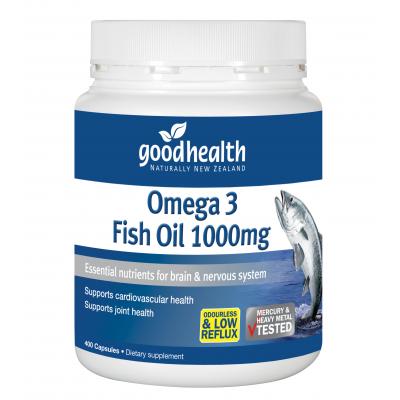Goodhealth好健康 深海鱼油1000mg 400粒