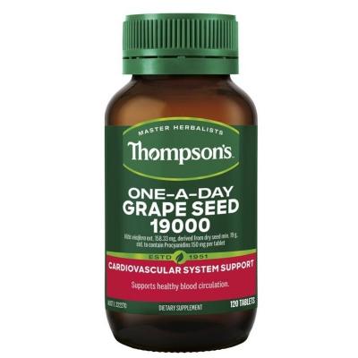 Thompson's汤普森 葡萄籽精华 胶囊 19000mg...