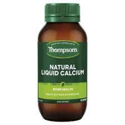 Thompson's 汤普森 天然液体钙 胶囊 60 粒