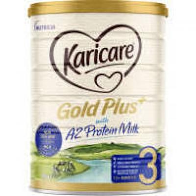 3罐包邮价】新包装Karicare可瑞康金装装牛奶3段900...