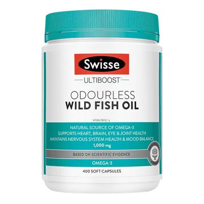 Swisse 无腥味深海鱼油1000mg 胶囊400粒