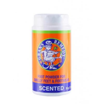 旋转喷洒型Gran's Remedy Scented Powder 35g 老奶奶臭脚粉（清香型）