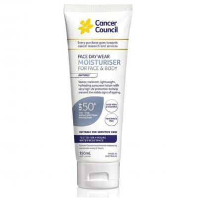 cancer Council澳洲防癌协会 成人防晒 防水防晒霜 SPF50+ 150ml	