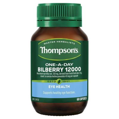 Thompson's汤普森 护眼蓝莓越橘精华 12000mg...