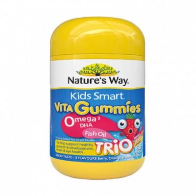 佳思敏Nature's Way 儿童鱼油软糖 60粒