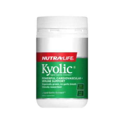 Nutra life Kyolic 120s 纽乐 大蒜精胶...