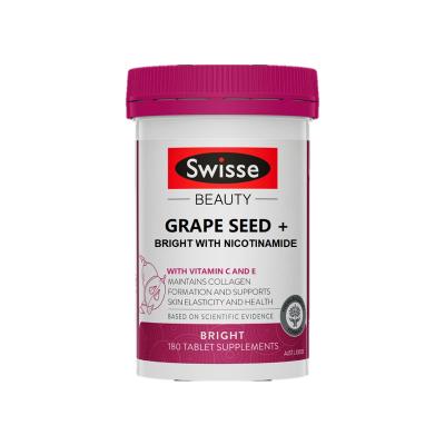 swisse 新包装烟酰胺葡萄籽plus 180粒