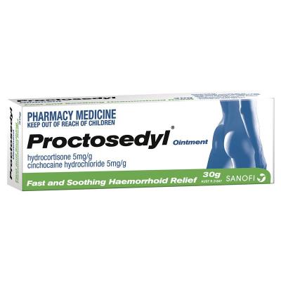 Proctosedyl 痔疮膏 菊花膏 澳新家庭医生推荐 3...