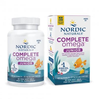 Nordic挪威小鱼 青少年DHA Junior DHA鱼油...