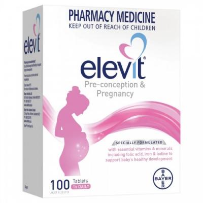 Bayer拜耳 爱乐维elevit 100片-女