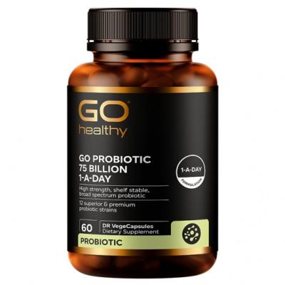 Go Healthy 高之源益生菌75 Billion 胶囊...