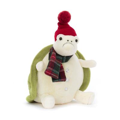 Jellycat 圣诞节乌龟雪人装 28 X 20cm