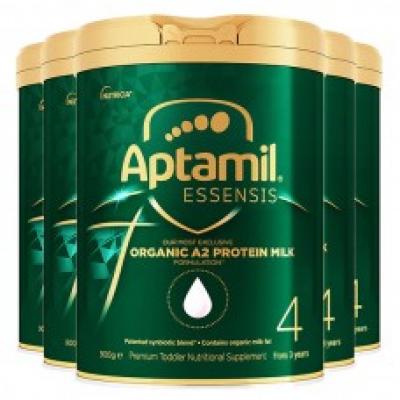 3罐装】Aptamil Essensis 爱他美有机A2蛋白奶粉4段 3岁以上