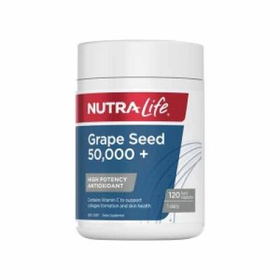 NutraLife纽乐 高含量葡萄籽胶囊50000mg 12...