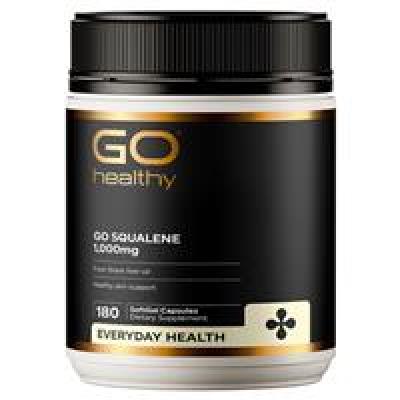 GoHealthy高之源 天然角鲨烯1000mg 180粒