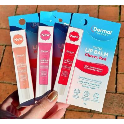 Dermal Therapy 有色保湿唇膏10g（樱桃红/玫...