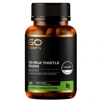 GOHealthy高之源 奶蓟草护肝胶囊50000mg 60...