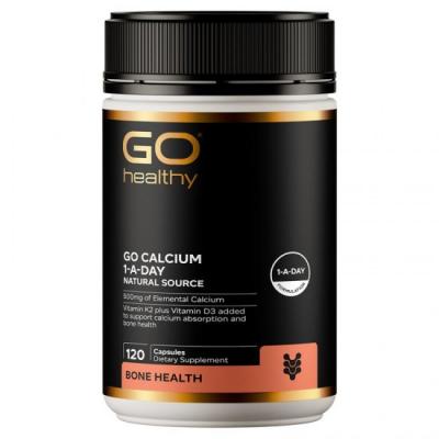 GoHealthy高之源 天然有机钙片海藻钙每日1粒 120...