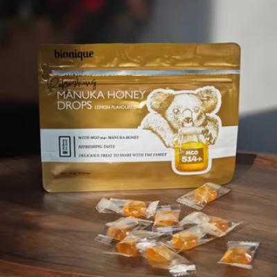 Bionique 蜂胶糖 蜂蜜糖 喉糖 35粒