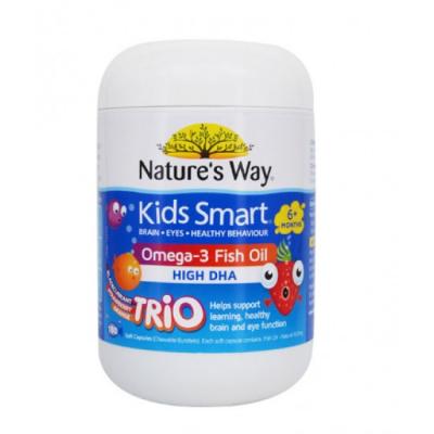 Natures Way佳思敏 三色鱼油trio 60粒